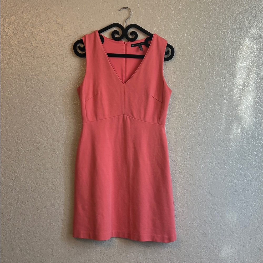 White House Black Market Coral Dress size 2